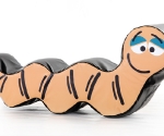Wiggly Worm Padded Toy