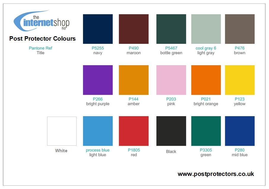 Post Protector Colours The Internet Shop Ltd