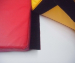 Velcro Fastening on padded mats