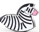 Rocking Zebra Padded Toy