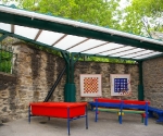 Stoney Middleton school play area pads